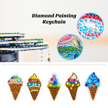 Charger l&#39;image dans la galerie, 5pièces Glace DIY Porte-clés
