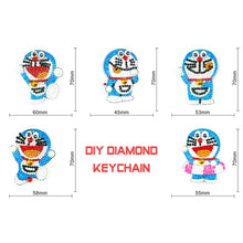 Charger l&#39;image dans la galerie, 5pièces Dessin animé DIY Porte-clés
