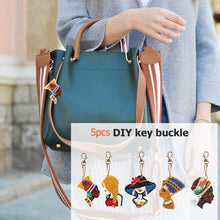 Charger l&#39;image dans la galerie, 5pièces Femme DIY Porte-clés
