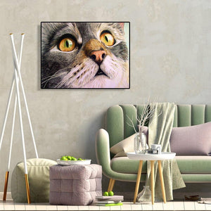 CatAnimal - peinture en diamant complet - 30x40cm