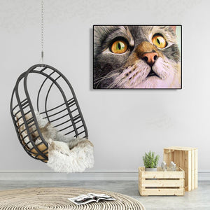 CatAnimal - peinture en diamant complet - 30x40cm