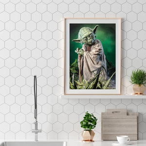 YodaArt - peinture en diamant complet - 40x30cm