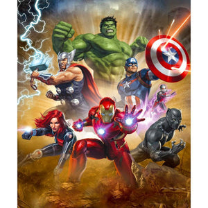SuperheroArt - peinture en diamant complet - 40x30cm