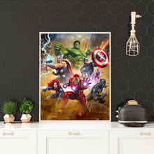 Charger l&#39;image dans la galerie, SuperheroArt - peinture en diamant complet - 40x30cm
