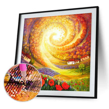 Charger l&#39;image dans la galerie, Murs de tulipes - peinture en diamant complet - 30x30cm
