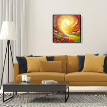 Charger l&#39;image dans la galerie, Murs de tulipes - peinture en diamant complet - 30x30cm
