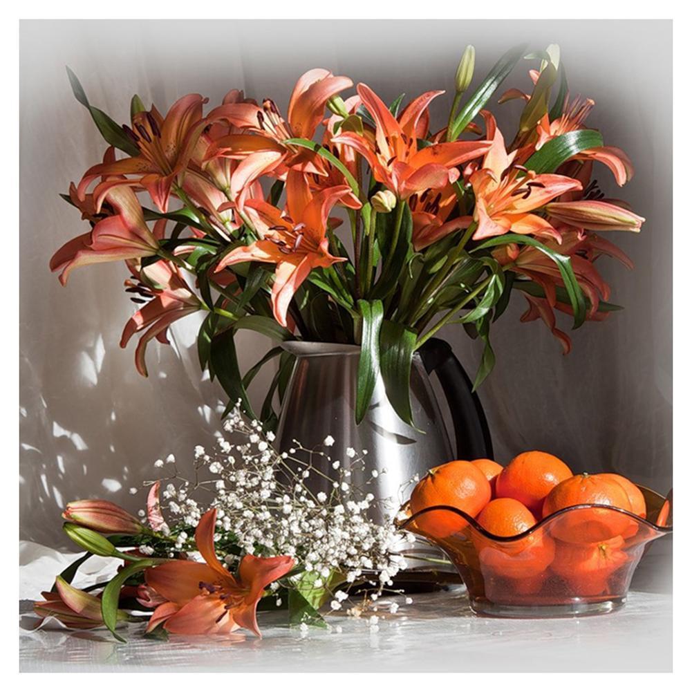 Point de croix - peinture en diamant complet - 30x30cm