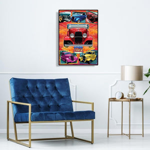 Résine - peinture en diamant complet - 30x40cm