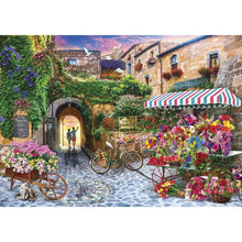 Charger l&#39;image dans la galerie, Rue de fleur - peinture complète de diamant - 30x40cm
