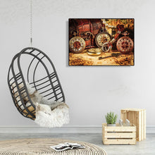 Charger l&#39;image dans la galerie, Montre de poche - peinture en diamant complet - 30x40cm
