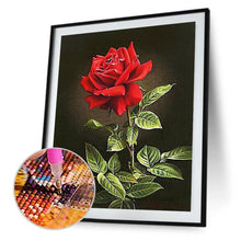 Charger l&#39;image dans la galerie, Fleur rosepicture - peinture en diamant complet - 30x40cm
