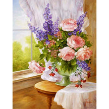Charger l&#39;image dans la galerie, Pleine fleur - peinture en diamant complet - 30x40cm

