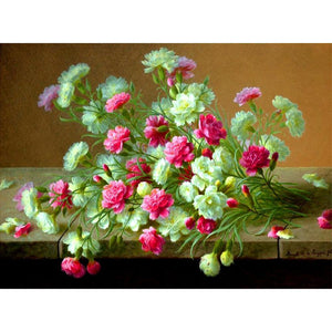 Fleur de botte - peinture complète de diamant - 40x30cm
