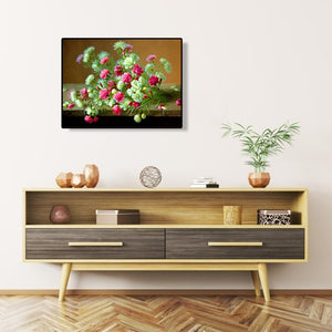 Fleur de botte - peinture complète de diamant - 40x30cm