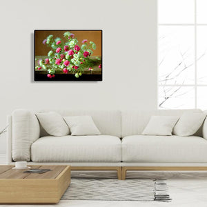 Fleur de botte - peinture complète de diamant - 40x30cm