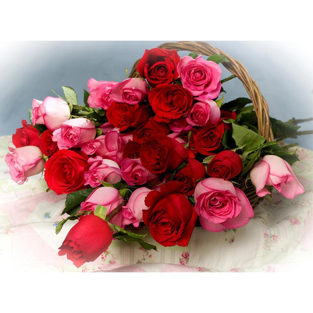 Fleur de botte - peinture complète de diamant - 40x30cm