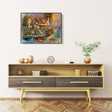 Charger l&#39;image dans la galerie, Maison - peinture en diamant complet - 40x30cm
