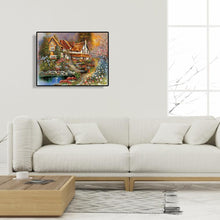 Charger l&#39;image dans la galerie, Maison - peinture en diamant complet - 40x30cm
