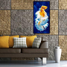 Charger l&#39;image dans la galerie, 5D diamant peinture poissons foret complet - 45x85cm
