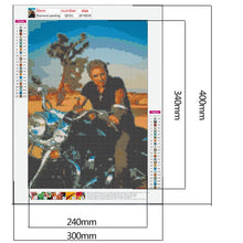 Charger l&#39;image dans la galerie, johnny-halliday-Diamond painting
