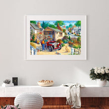 Charger l&#39;image dans la galerie, Village sans rond - diamant rond complet - 30x40cm
