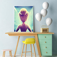 Charger l&#39;image dans la galerie, Fille de beauté - diamant rond complet - 30x40cm
