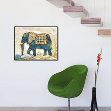 Charger l&#39;image dans la galerie, Éléphant - peinture complète de diamant - 50x65cm
