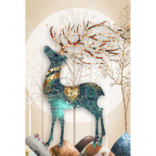 Charger l&#39;image dans la galerie, Elk - peinture complète en diamant - 50x65cm
