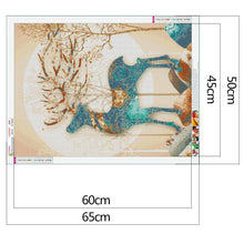 Charger l&#39;image dans la galerie, Elk - peinture complète en diamant - 50x65cm
