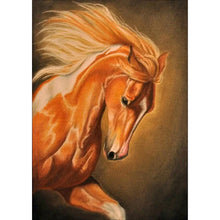 Charger l&#39;image dans la galerie, Cheval sauvage - peinture complète de diamant - 30x40cm
