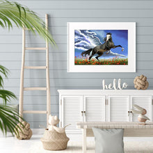 Charger l&#39;image dans la galerie, Cheval sauvage - peinture complète de diamant - 30x40cm
