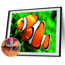 Charger l'image dans la galerie, Poissons de natation - peinture complète de diamant - 30x40cm
