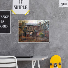 Charger l&#39;image dans la galerie, Vieille maison - diamant rond complet - 40x30cm
