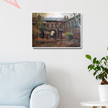 Charger l&#39;image dans la galerie, Vieille maison - diamant rond complet - 40x30cm
