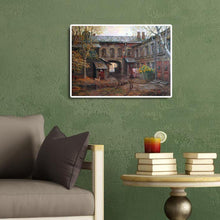 Charger l&#39;image dans la galerie, Vieille maison - diamant rond complet - 40x30cm
