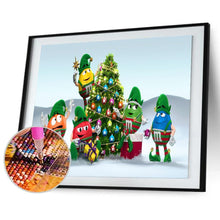Charger l&#39;image dans la galerie, Noël - diamant rond complet - 40x30cm
