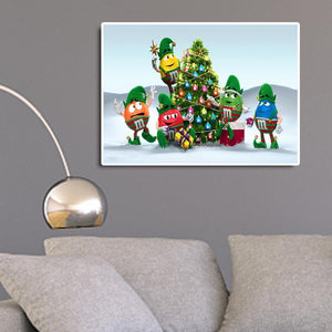 Noël - diamant rond complet - 40x30cm