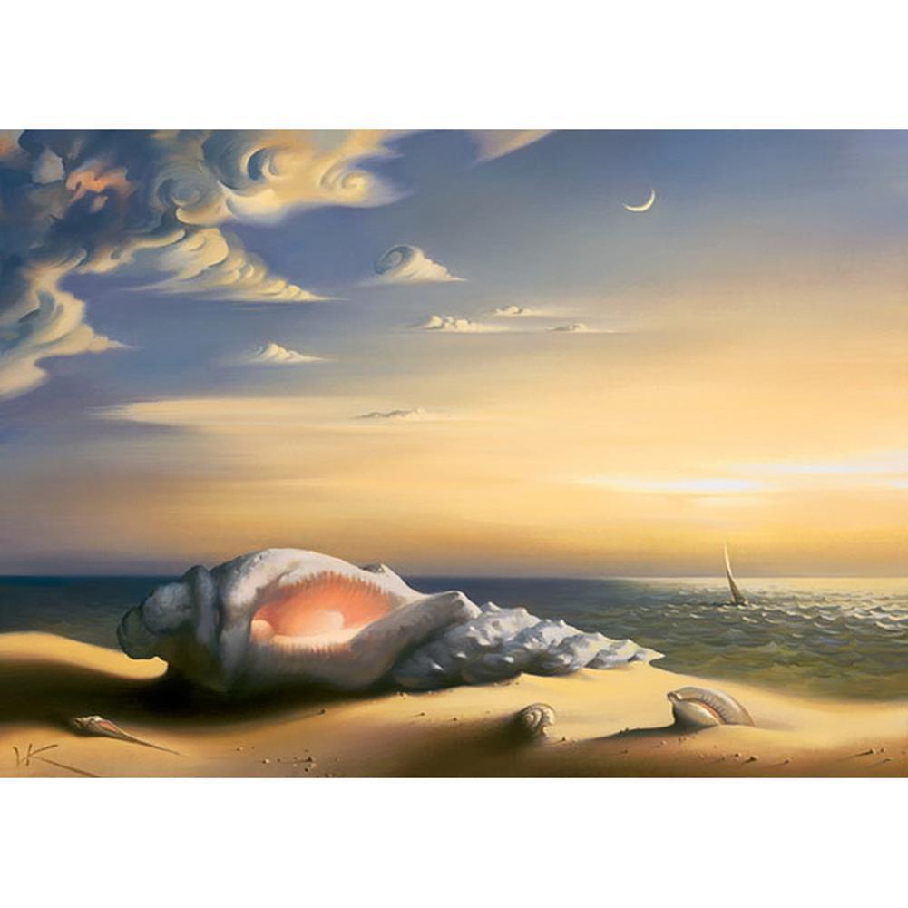 Conque - diamant rond complet - 30x40cm