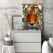 Charger l&#39;image dans la galerie, Tigre - diamant rond complet - 30x40cm
