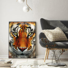 Charger l&#39;image dans la galerie, Tigre - diamant rond complet - 30x40cm
