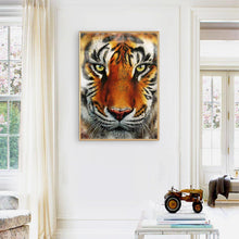 Charger l&#39;image dans la galerie, Tigre - diamant rond complet - 30x40cm
