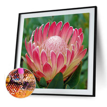 Charger l&#39;image dans la galerie, Fleur - diamant rond complet - 30x30cm
