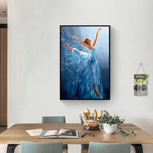 Charger l&#39;image dans la galerie, Fille - diamant rond complet - 30x40cm
