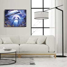 Charger l&#39;image dans la galerie, Monde sous-marin - diamant rond complet - 50x40cm
