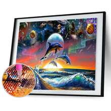 Charger l&#39;image dans la galerie, Monde sous-marin - diamant rond complet - 50x40cm
