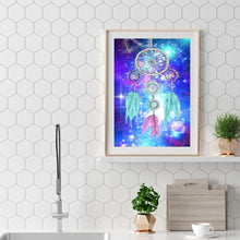 Charger l&#39;image dans la galerie, Dreamcatcher - diamant rond complet - 30x40cm
