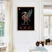 Charger l&#39;image dans la galerie, Liverpool - diamant rond complet - 30x40cm
