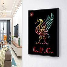 Charger l&#39;image dans la galerie, Liverpool - diamant rond complet - 30x40cm
