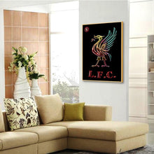 Charger l&#39;image dans la galerie, Liverpool - diamant rond complet - 30x40cm
