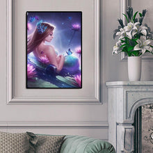 Charger l&#39;image dans la galerie, Sirène - diamant rond complet - 30x40cm
